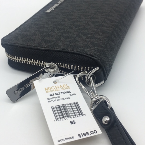 Michael Kors Jet Set Travel Phone Wallet Wristlet - Picture 4 of 8